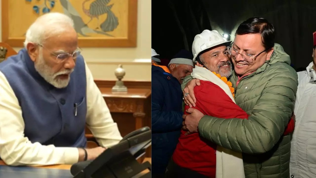 PM Modi-Pushkar Singh Dhami-Uttarakhand-Uttarkashi-Rescue