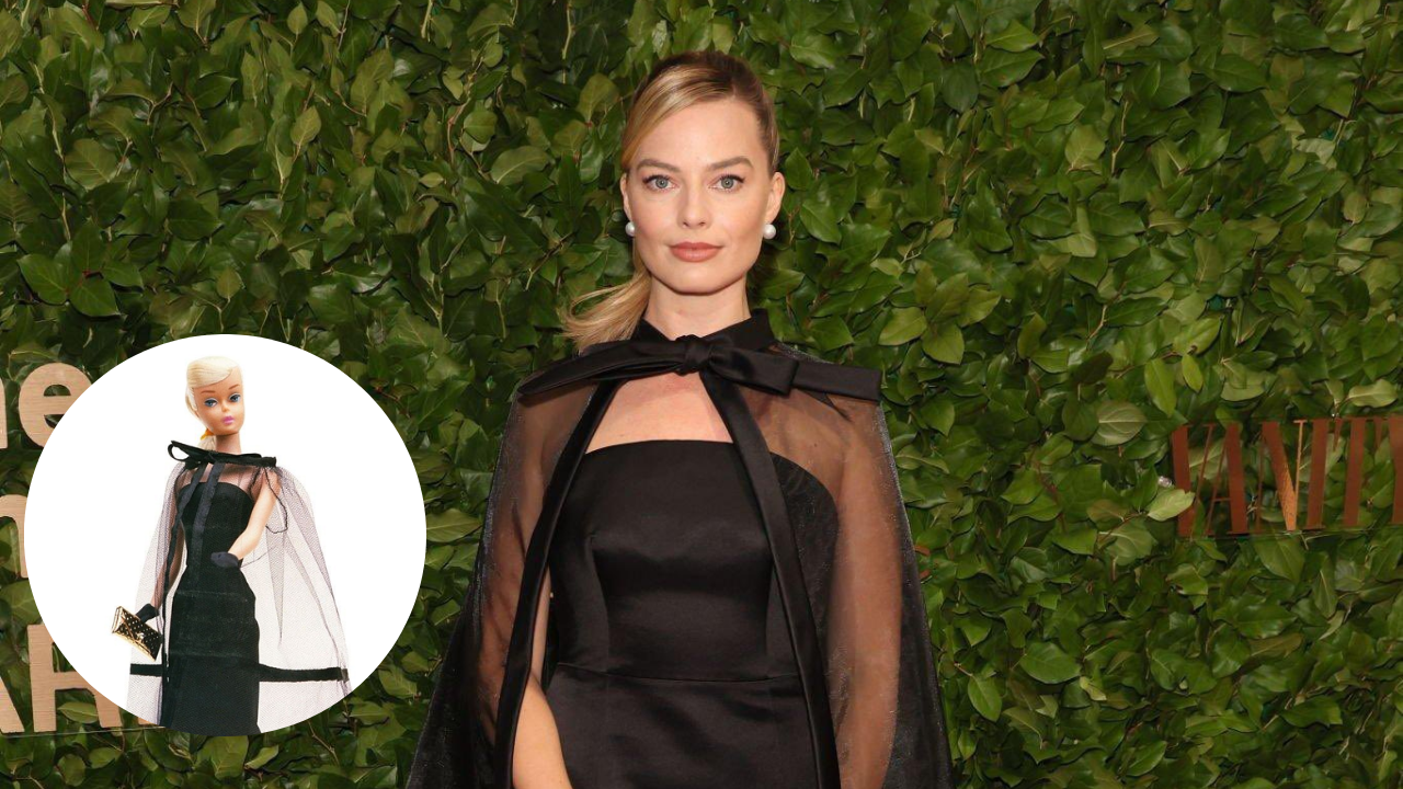 Margot Robbie's new Barbie look