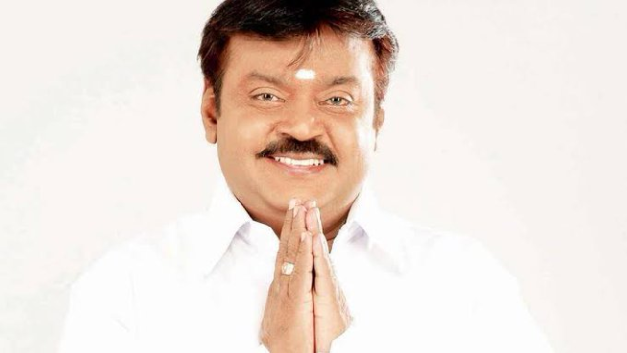 Actor-Politician Vijayakanth