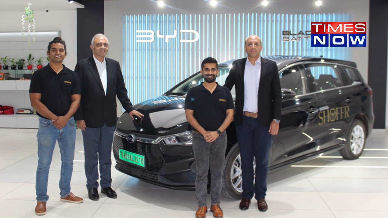 BYD Partners With Cab Aggregator Shoffr In Bengaluru For Clean Mobility, Will Deliver 50 50 E6 Electric MPVs