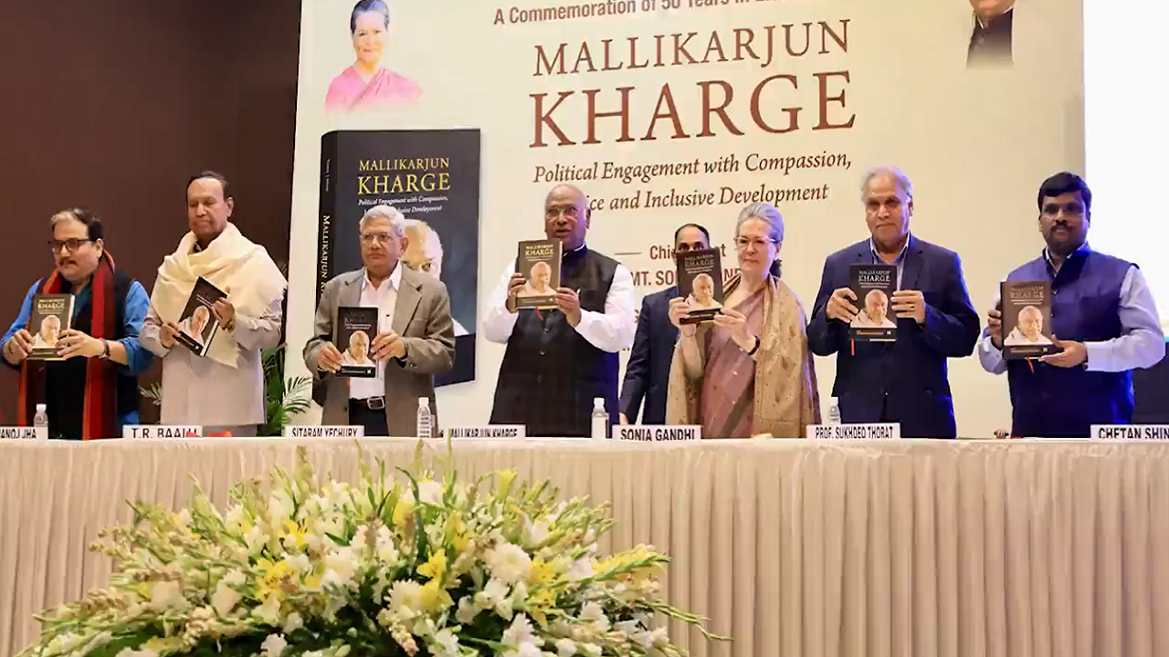 Kharge Book launch