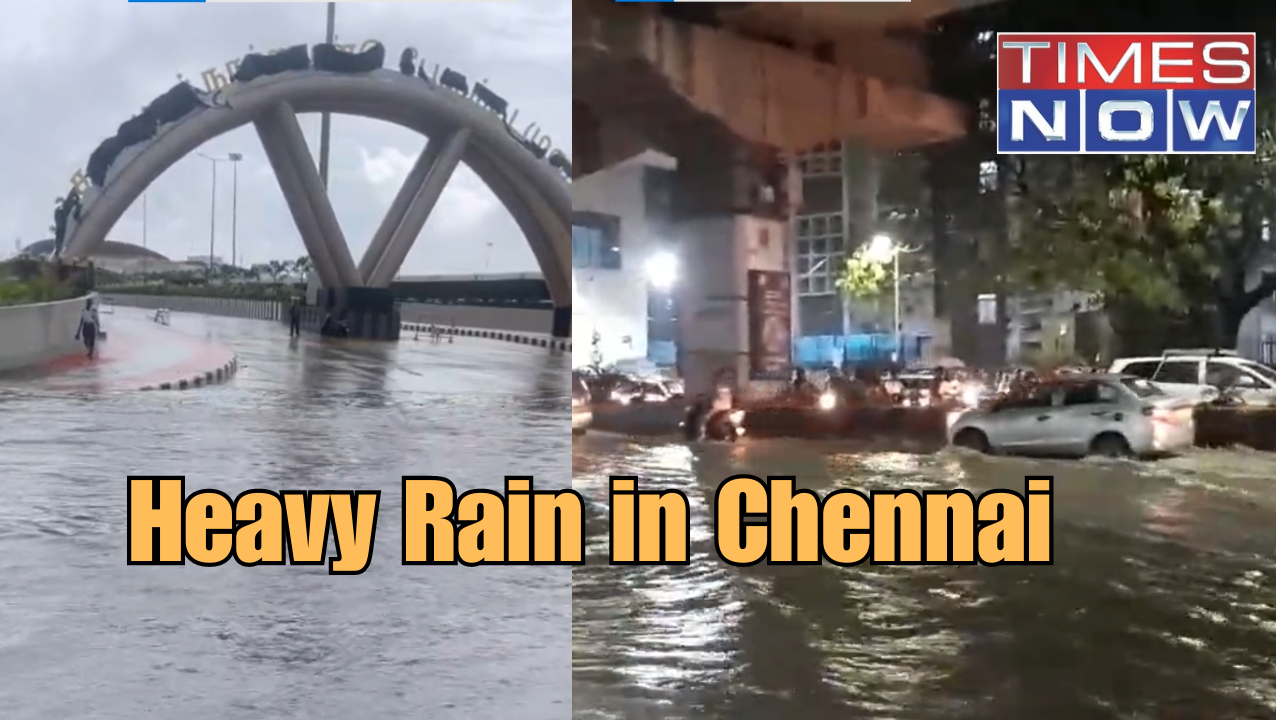 Chennai: Very Heavy Rainfall Leaves City Flooded, Intense Spells Likely ...