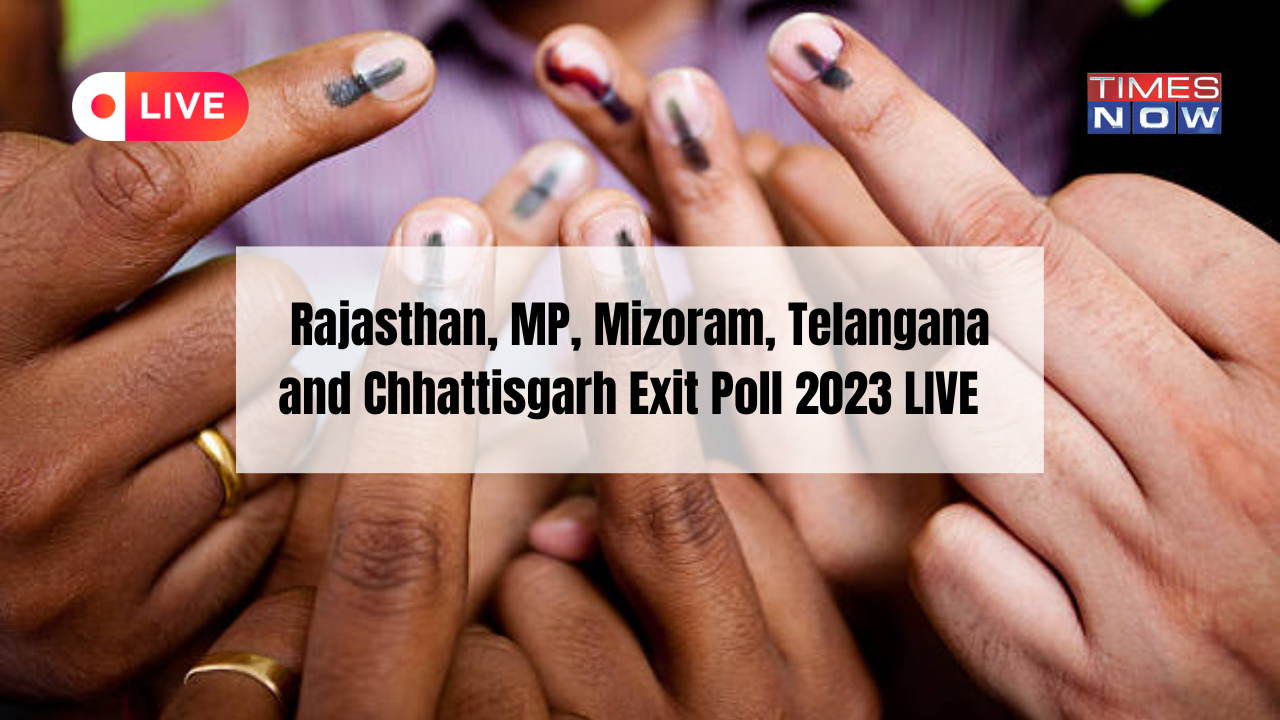 Assembly Election Result 2023 LIVE Updates Rajasthan MP Chhattisgarh Telangana Exit Polls Counting Starts 8 AM