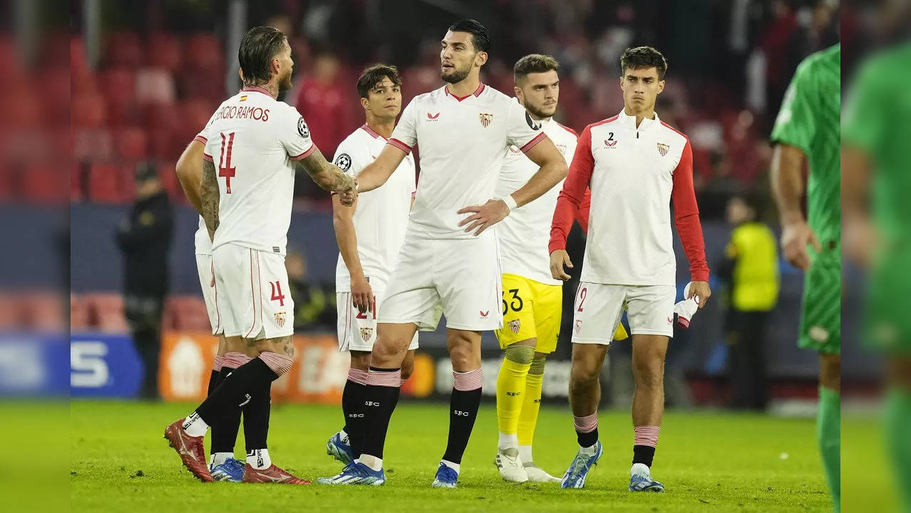 Sevilla out of Champions League