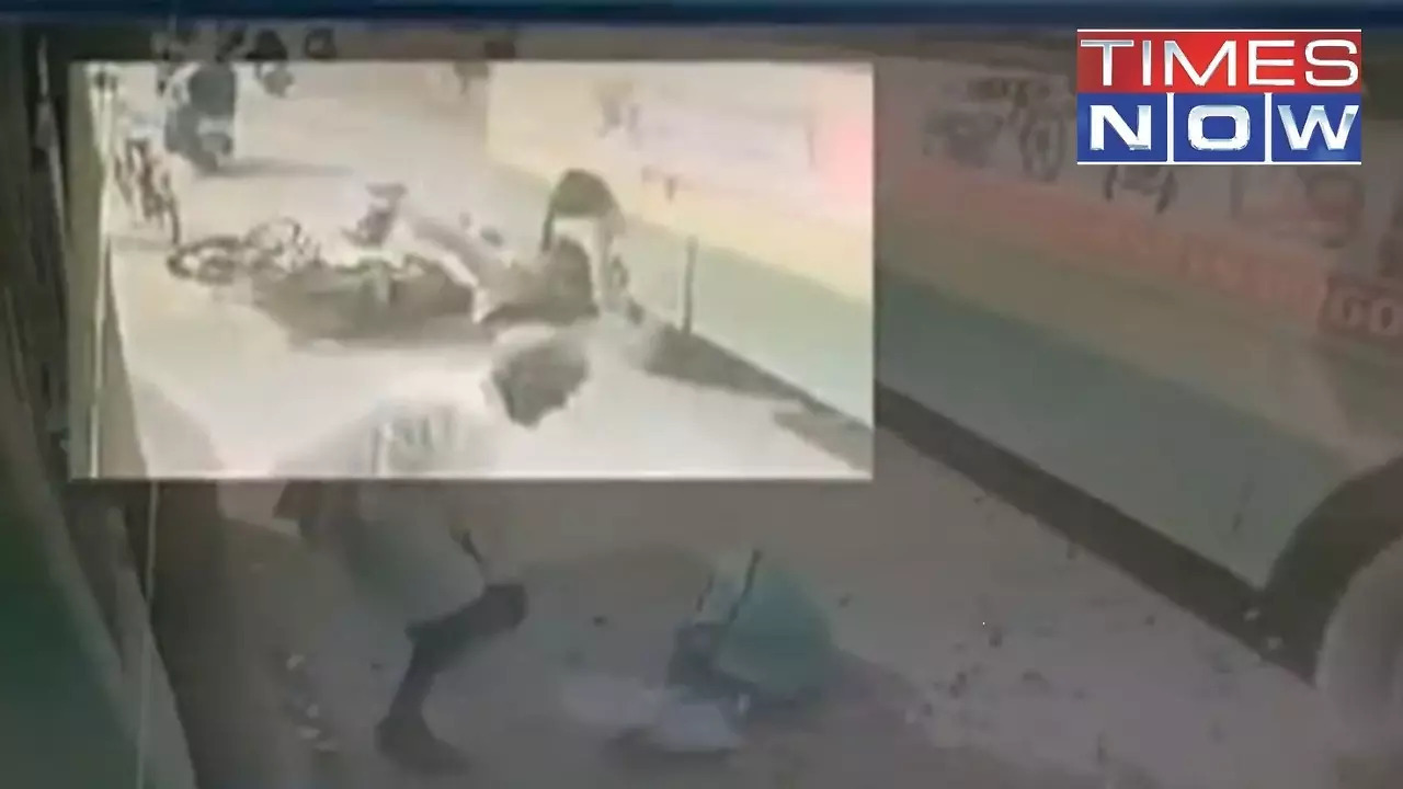 Belagavi Road Accident: Woman Gets Run Over By Bus After Biker Loses ...