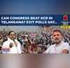 Telangana Exit Poll 2023 Congress To Dash KCRs BRS AIMIM BJP Hopes Surprise In South Battle
