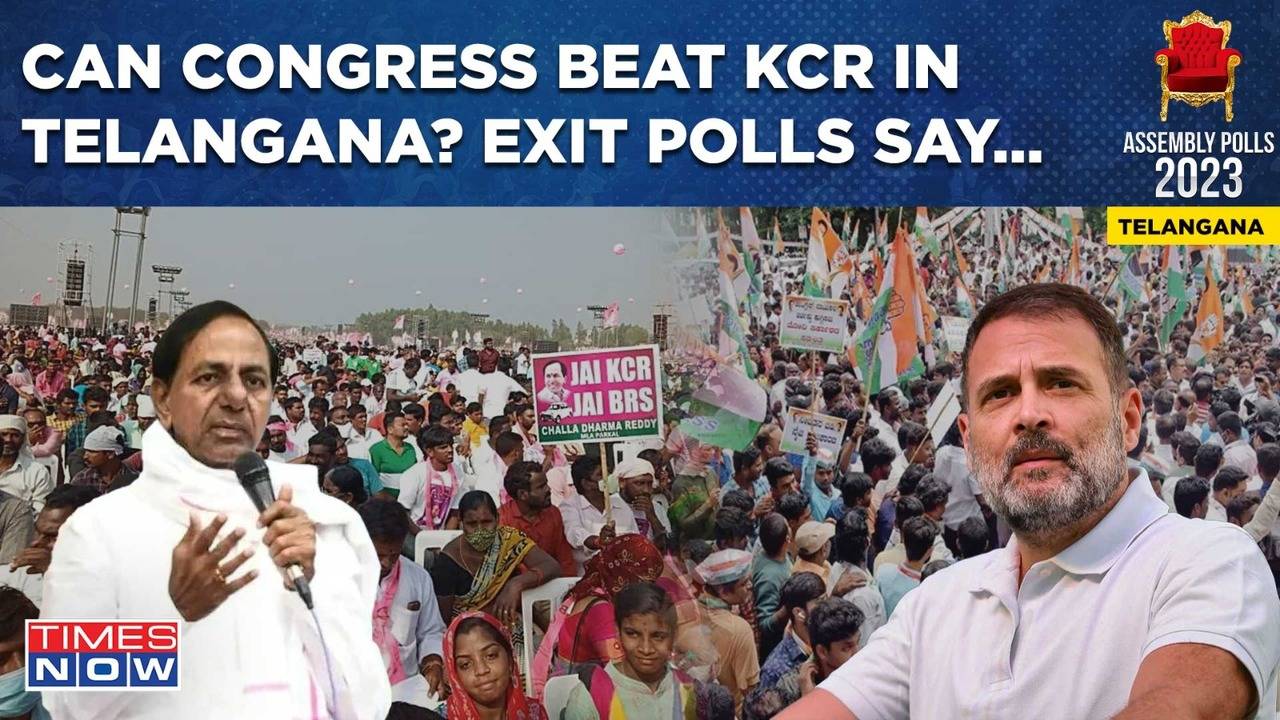 Telangana Exit Poll 2023: Congress To Dash KCR’s BRS, AIMIM, BJP Hopes ...