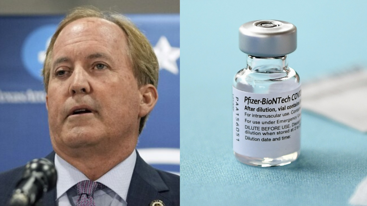 Texas AG Ken Paxton Is Suing Pfizer