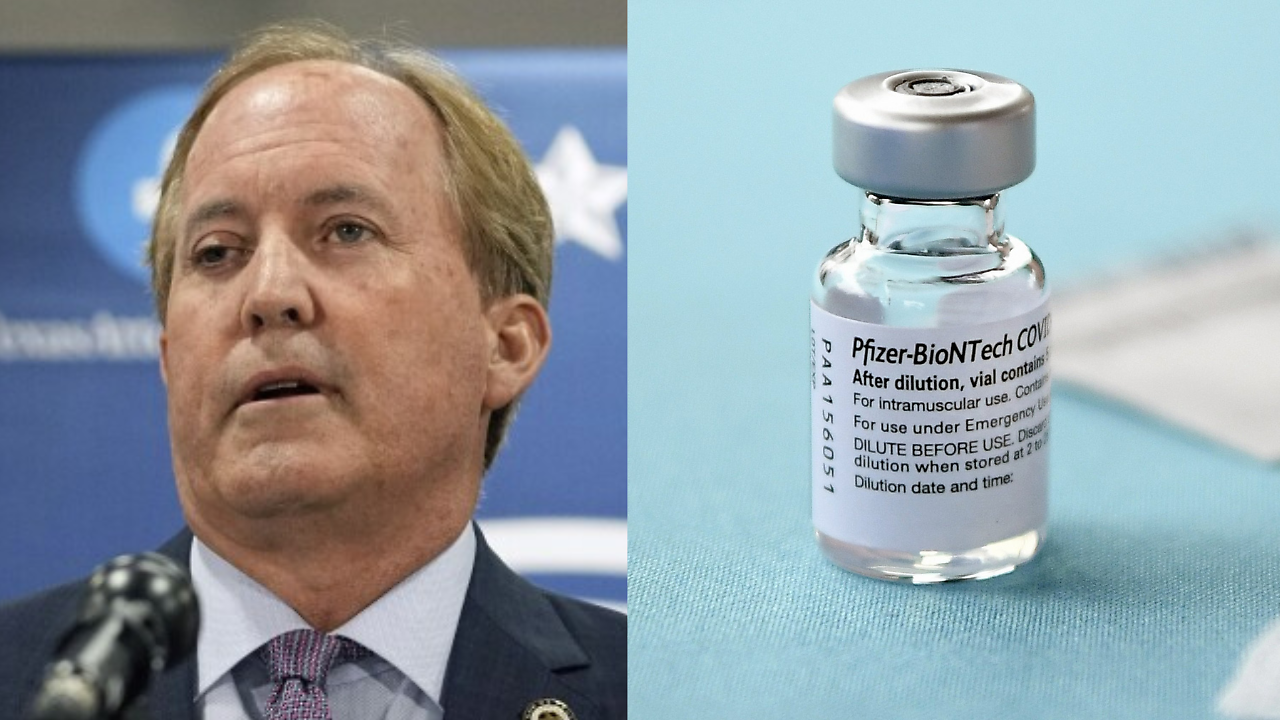 Why Texas AG Ken Paxton Is Suing Pfizer Over COVID-19 Vaccine | World ...