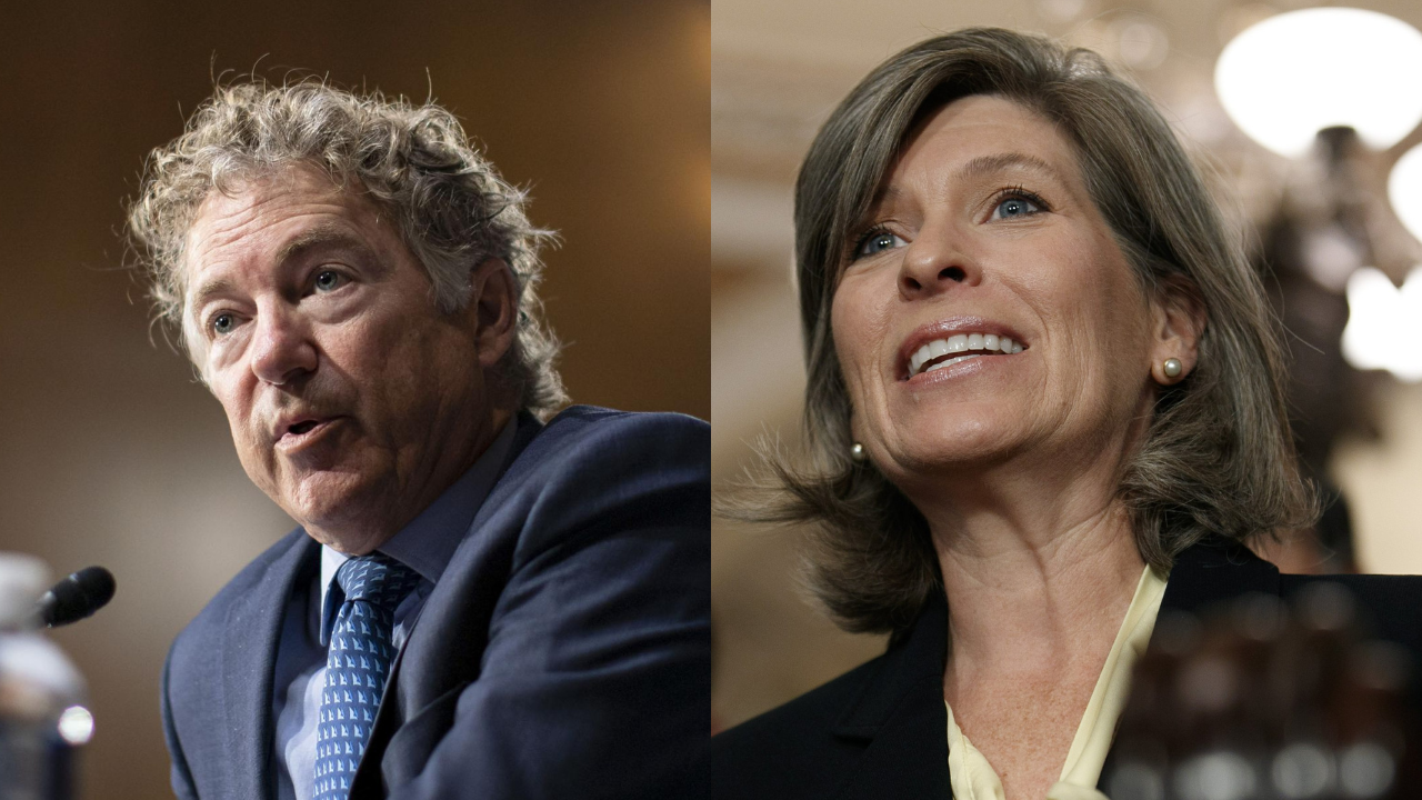 Senators Rand Paul and Joni Ernst