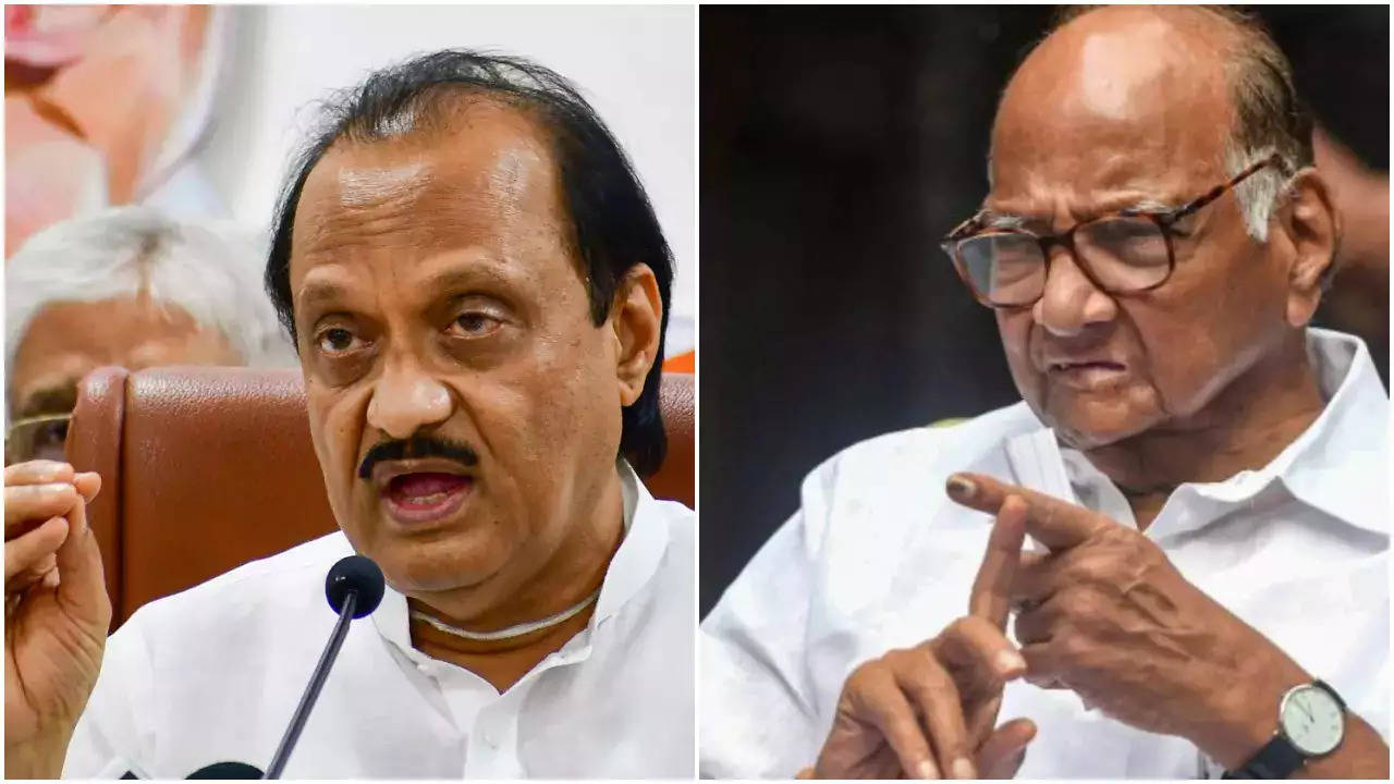 Ajit Pawar vs Sharad Pawar.