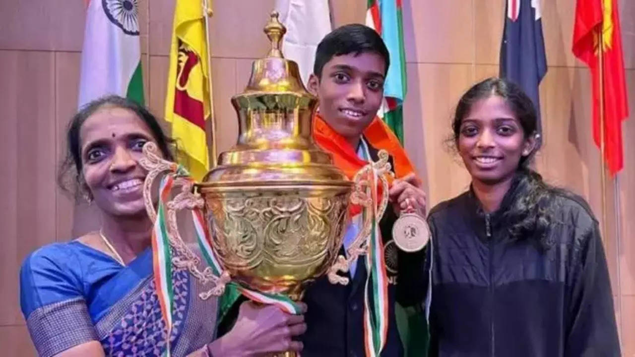 ChessBase India - The brother-sister duo of Praggnanandhaa