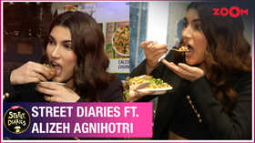Street Diaries with Alizeh Agnihotri Alizeh savors Panipuri Bhel as she discusses her preferences in food