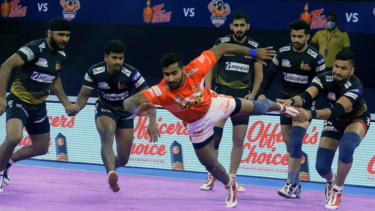 Gujarat Giants vs Telugu Titans