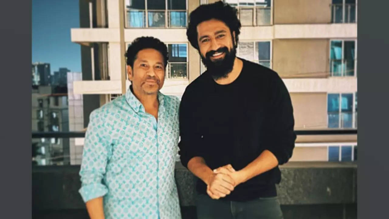 My Childhood Hero! Vicky Kaushal Is Elated As Sachin Tendulkar Watches Sam Bahadur