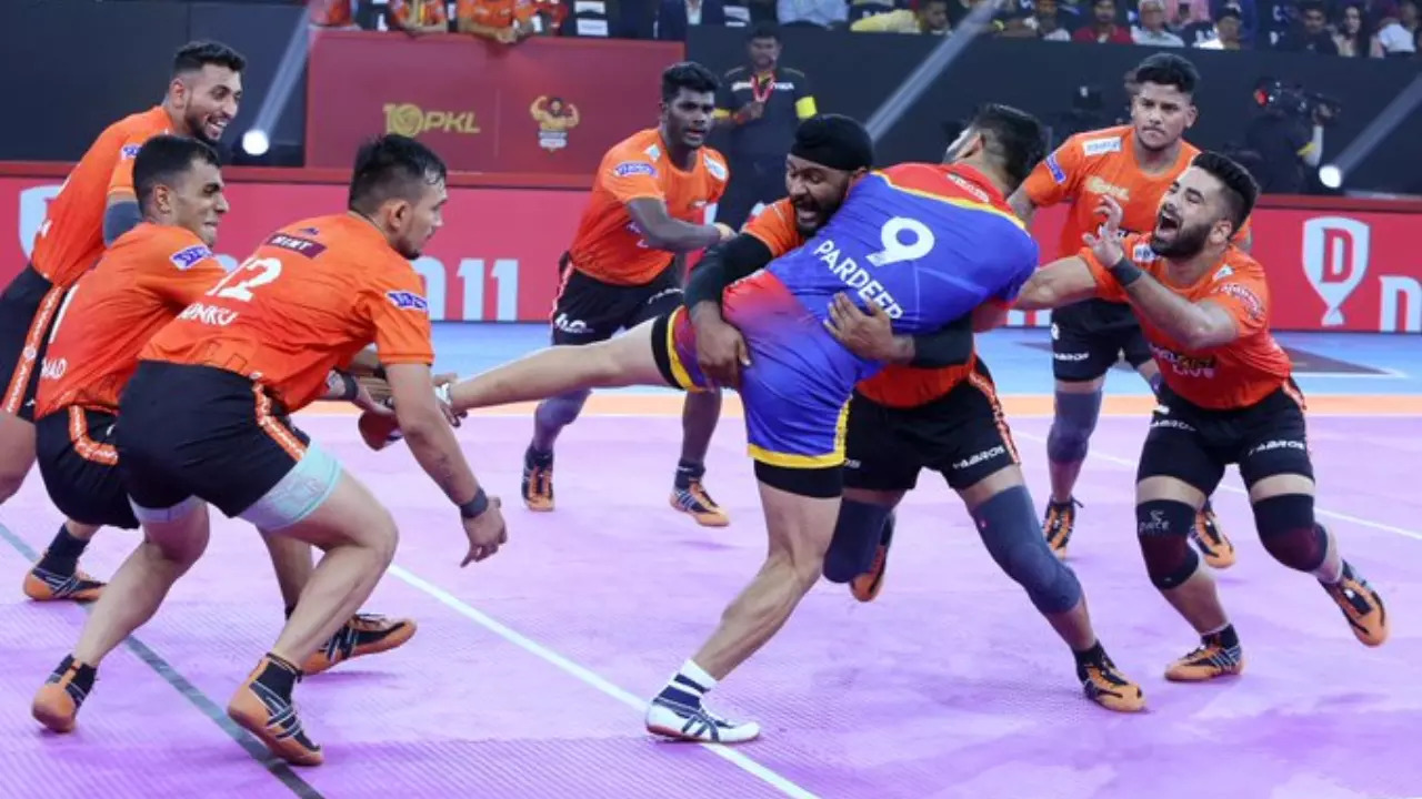 Gujarat Giants vs Telugu Titans