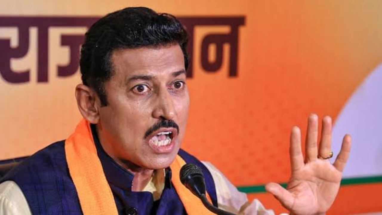 On CM Question In Rajasthan, Here’s What BJP’s Rajyavardhan Rathore Said