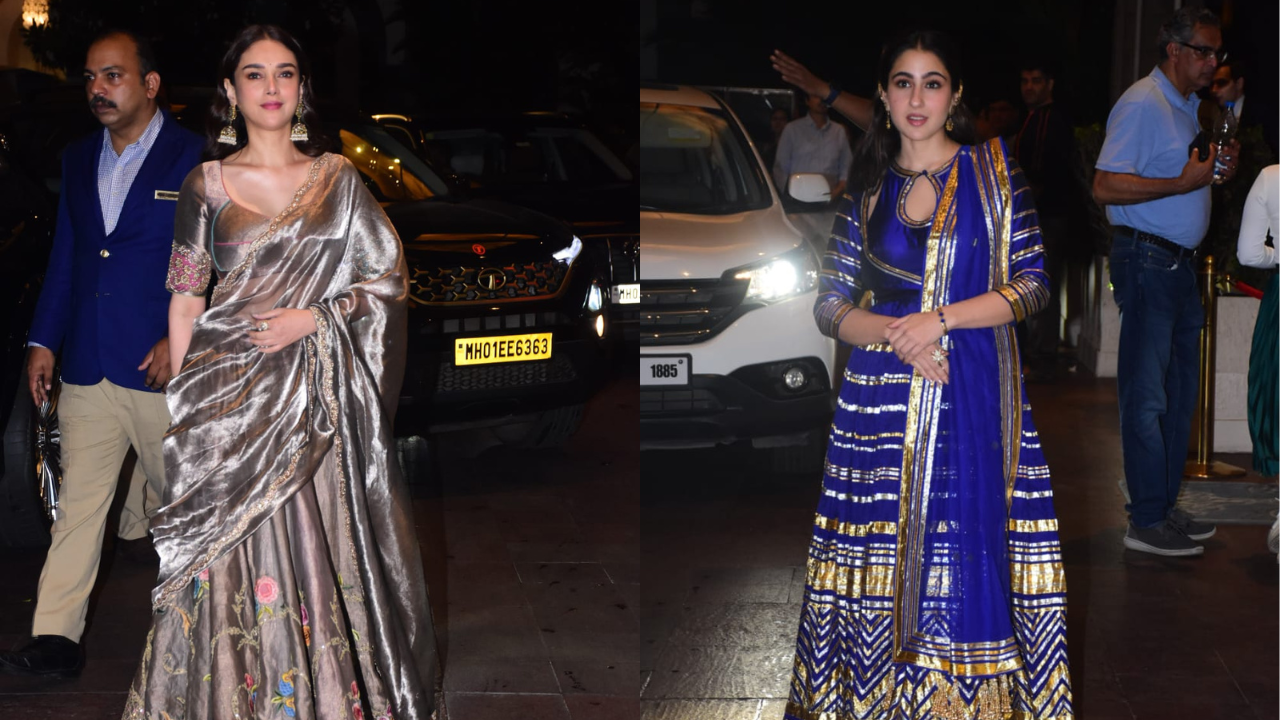 Ranveer Singh, Aditi Rao Hydari, Sara Ali Khan Add Royal Grace At SLB’s Niece Sharmin Segal's Wedding Reception