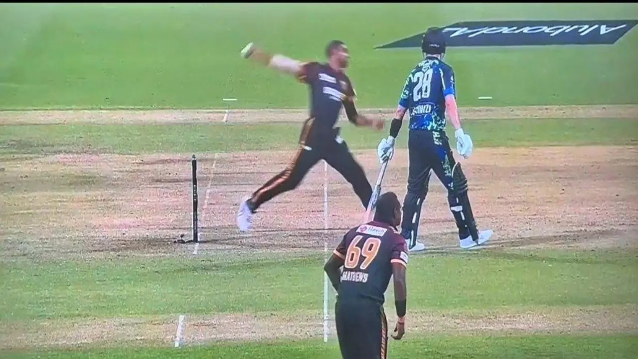 India Pacer's Bizarre No-Ball In T10 League Raises Speculation Among Fans, Leaves Social Media Baffled