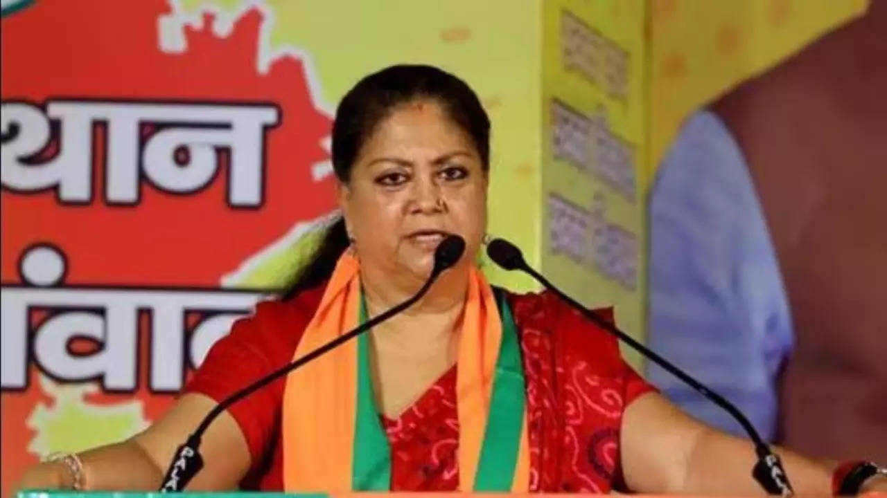 Vasundhara Raje PTI