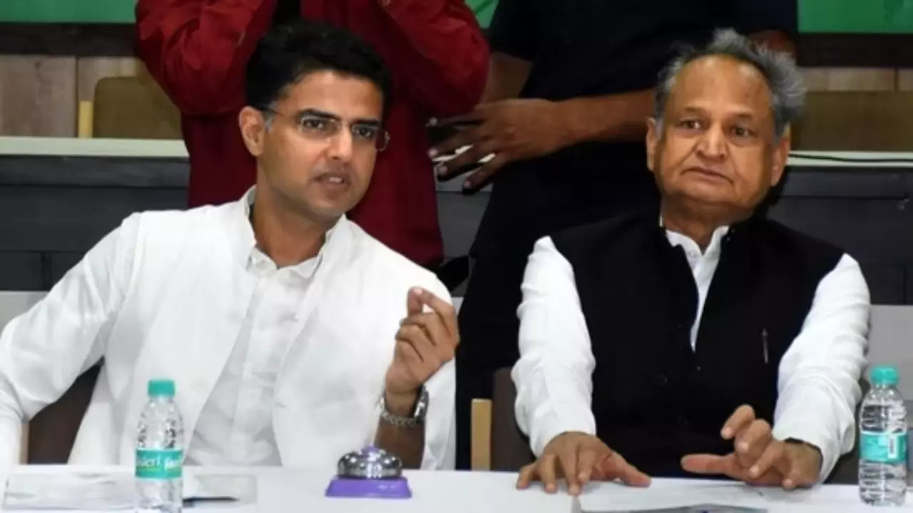 Sachin Pilot Ashok Gehlot PTI