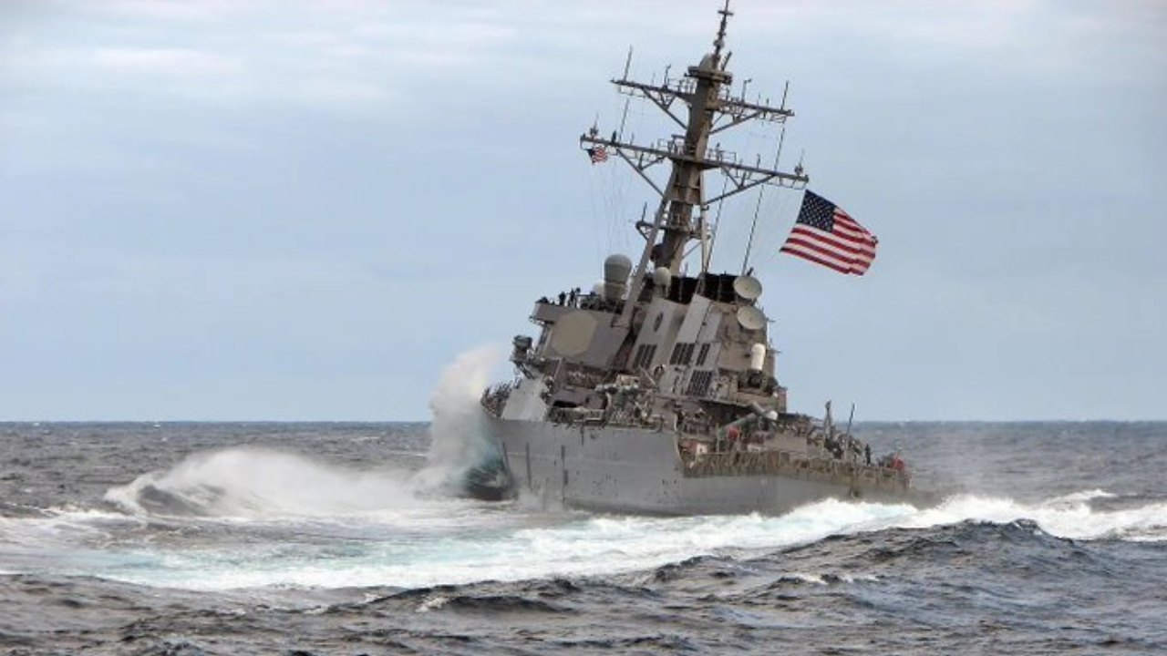 USS Carney Attacked In Red Sea