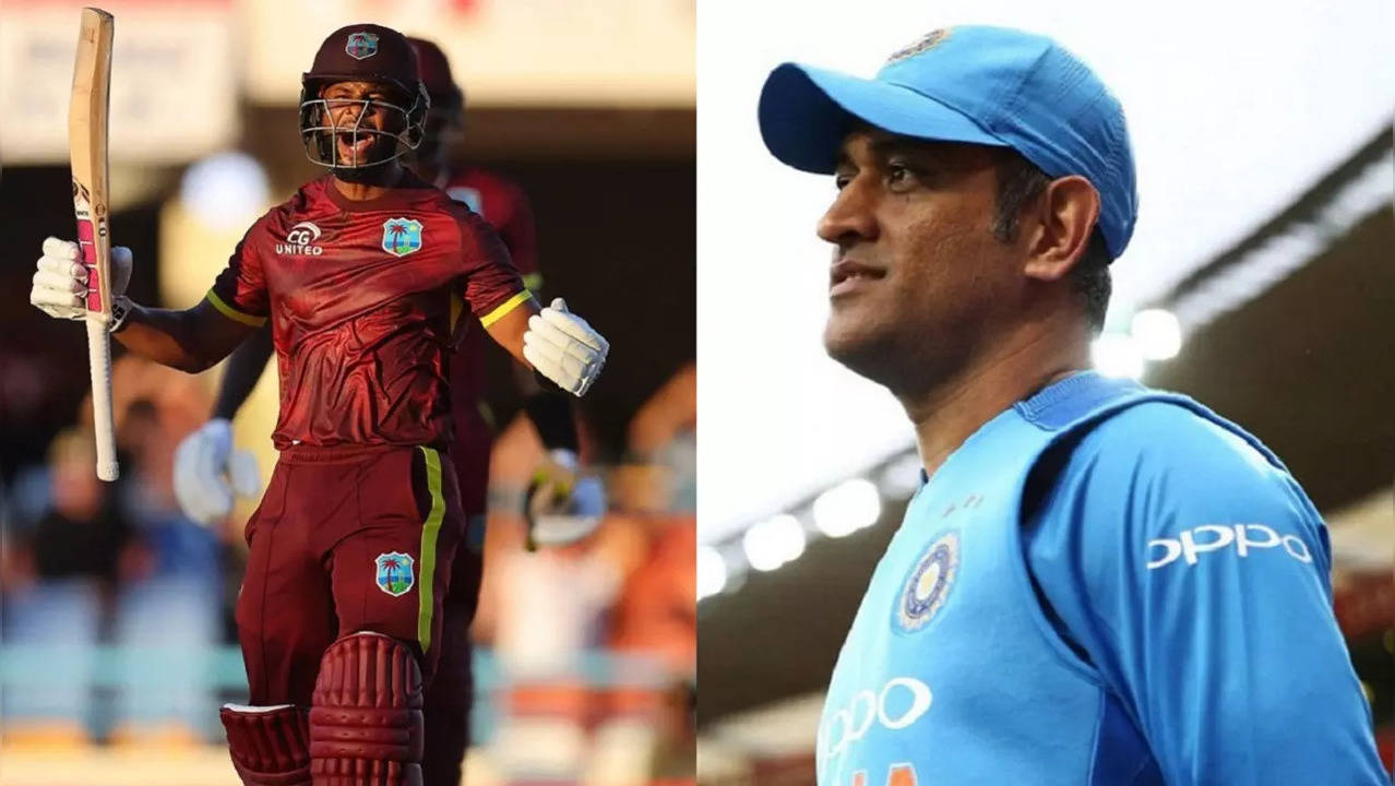 Shai Hope recalls MS Dhoni's advice after sealing four-wicket win for West Indies in 1st ODI against England