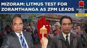 Mizoram Results MNF Faces Tough Challenge From ZPM Show Early Leads Litmus Test For Zoramthanga