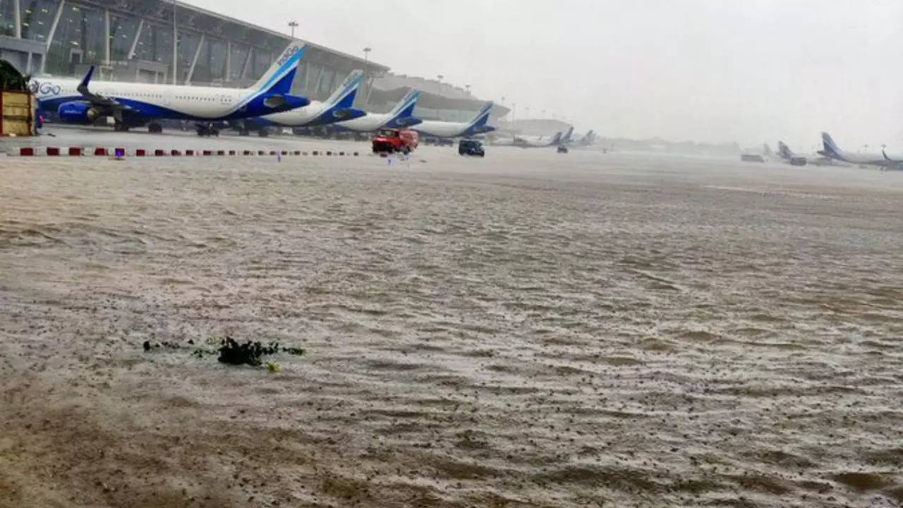 cyclone michaung airport