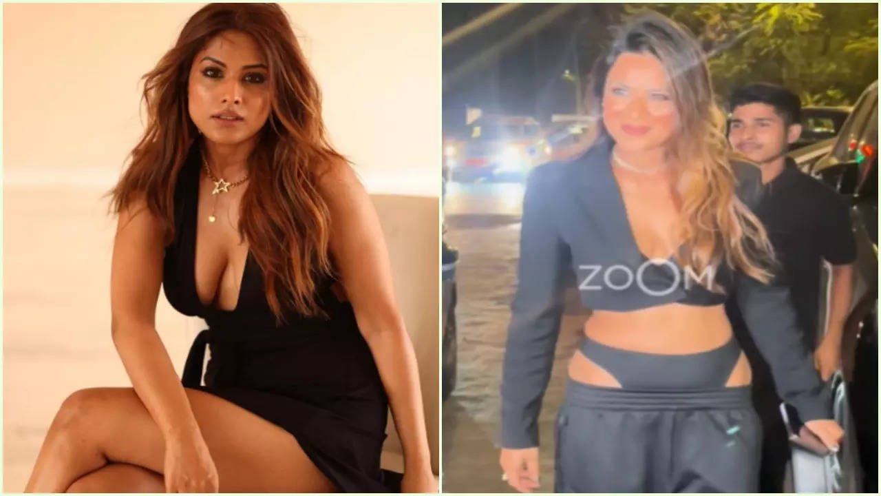 Nia Sharma Trolled For Pulling Down Her Pants In Public; Netizens