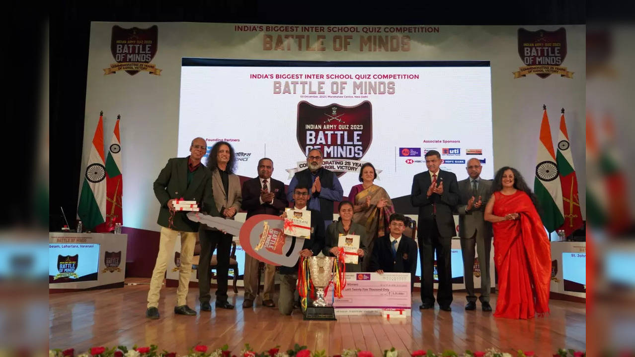 Battle of Minds - Indian Army Quiz 2023 Concludes With A Spectacular Finale in Delhi