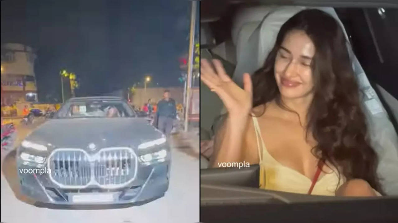 Disha Patani BMW