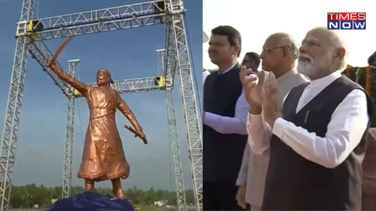 shivaji statue pm modi