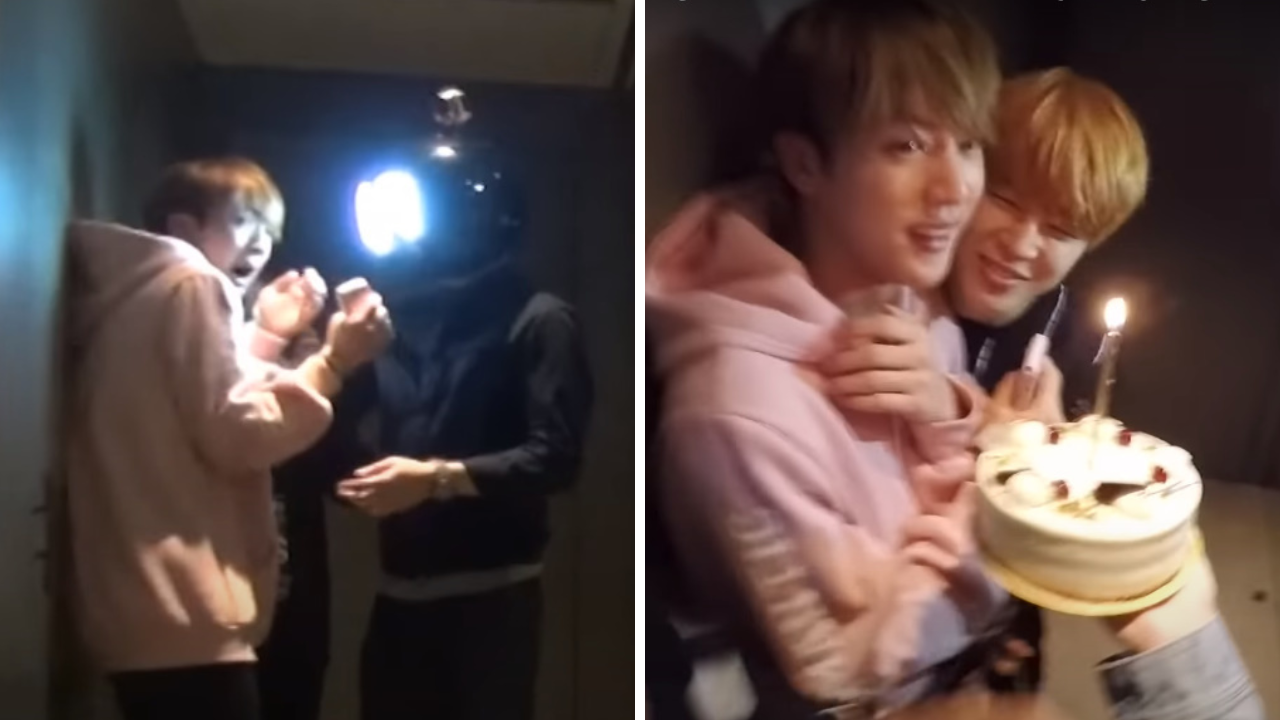 When BTS' Jin Was Caught Off-Guard With A Girl In Hotel Room On His Birthday