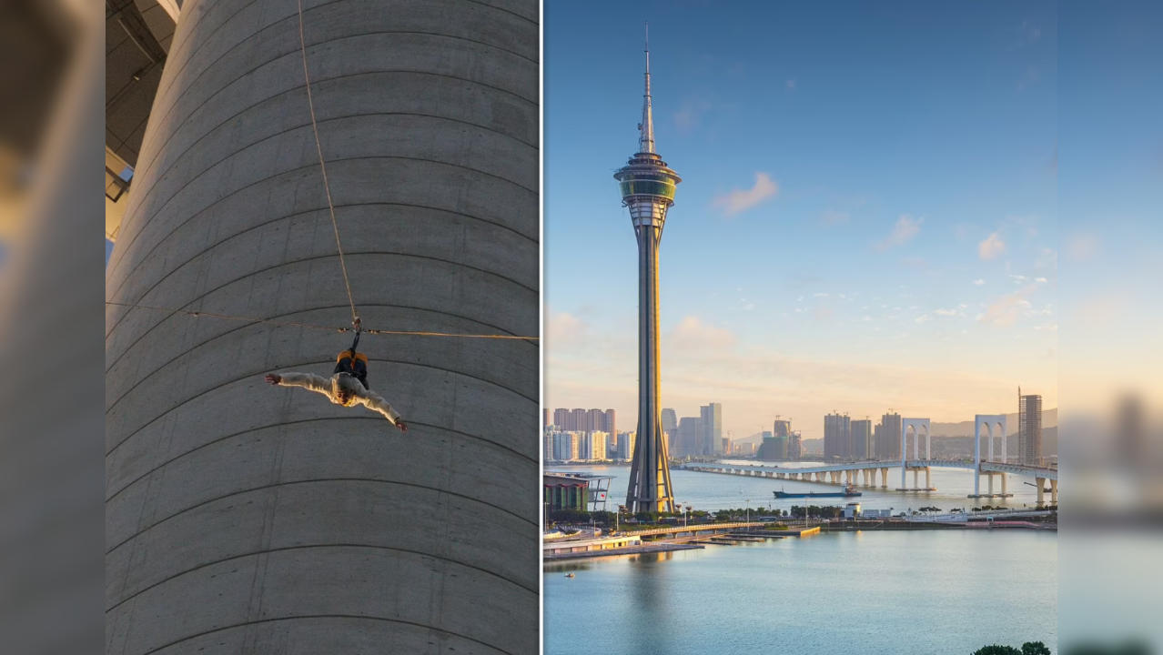 Macau Tower Bungee Jump