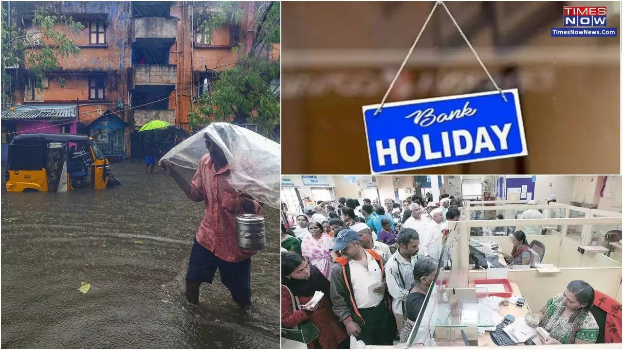 Chennai Cyclone News Today: Are Banks Shut in Tamil Nadu on December 6 Due To Cyclone Michaung? Check Full RBI Bank Holiday List