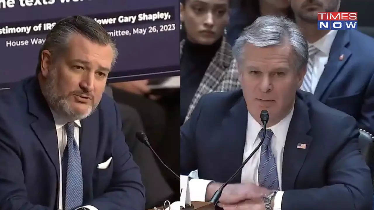 Christopher Wray Testimony: Ted Cruz Blasts FBI Director Over Hunter Biden Probe, Says 'You're Hiding Behind...'