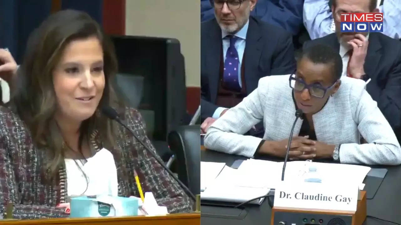 Rep. Elise Stefanik vs Claudine Gay: Harvard President Ducks Question On  Intifada Calls On Campus | World News, Times Now