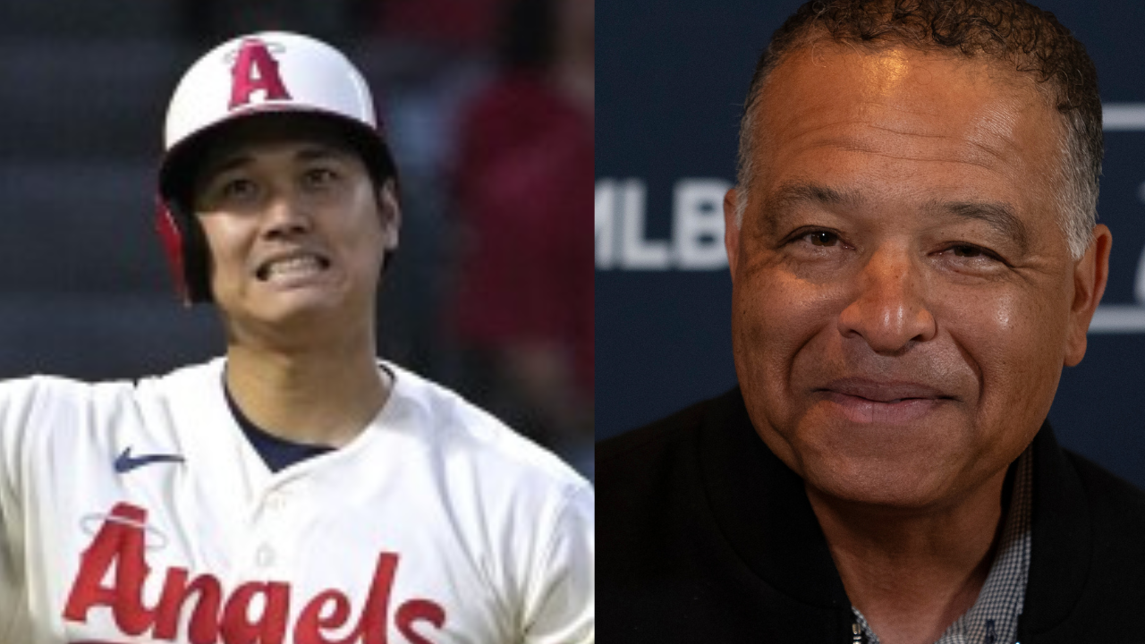 Shohei Ohtani And Dave Roberts