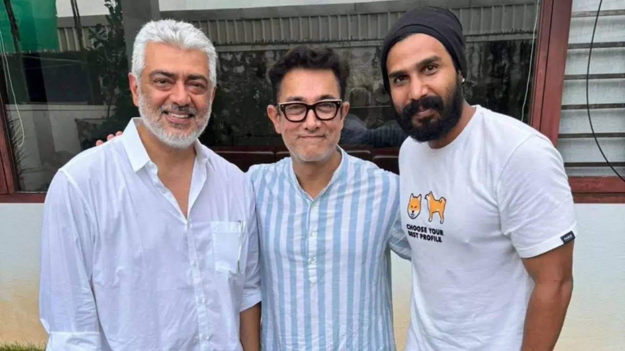 After Flood Rescue And Viral Pic With Ajith Kumar, Fans Ask 'What's Aamir Khan Doing In Chennai?'