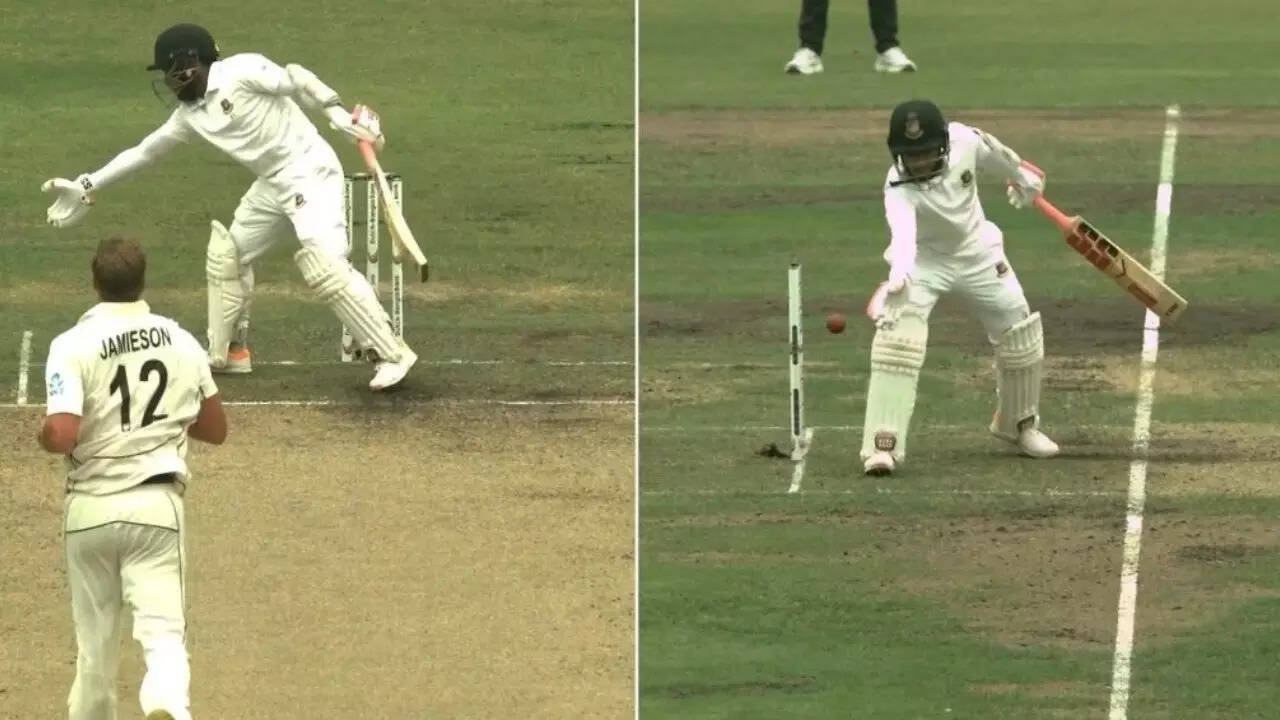 WATCH Mushfiqur Rahim's Bizarre 'Handling The Ball' Dismissal During