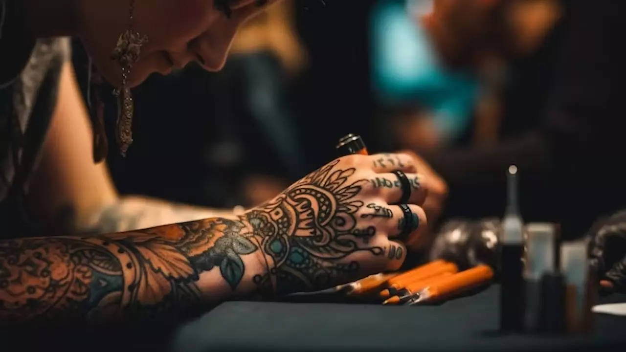 Top Line Work Tattoo Shop | Rebel Tattoo Studio in Gurgaon