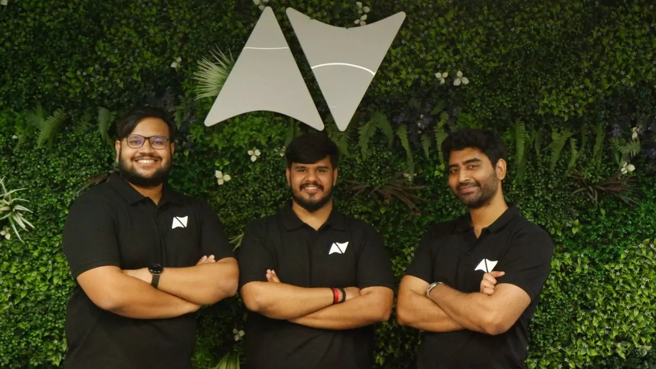 (L - R) Aryan Sisodia, Vaibhav Kaushik & Aalaap Nair