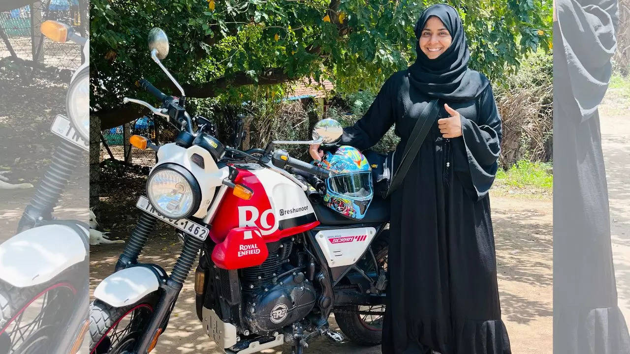 Reshma Kasim Noor aka Nomadic Hijabi Rider