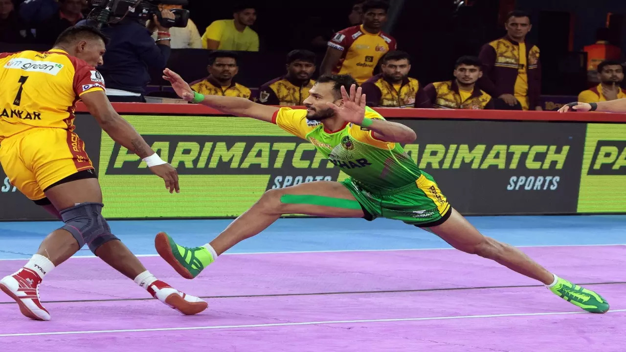 Sachin Propels Patna Pirates To Dominant Victory Over Telugu Titans In PKL.