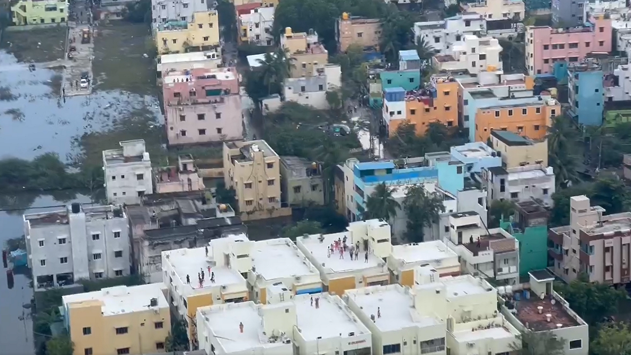 Flood Affected Areas in Chennai