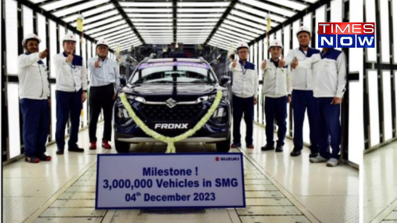 Maruti Suzuki Gujarat Plant Reaches 3 Million Production Milestone