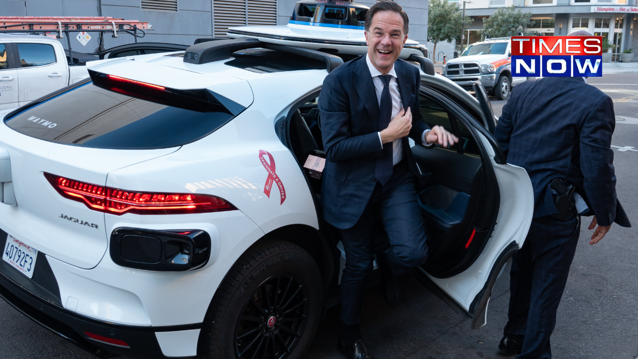 Netherlands PM Mark Rutte Experiences Self-Driving Car In USA