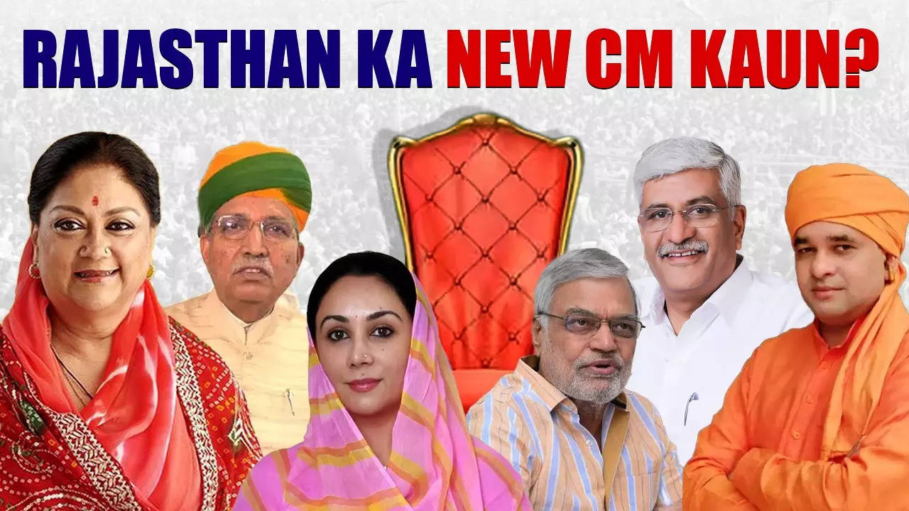 Rajasthan New CM Several BJP MLAs Arrive At Vasundhara Rajes Residence As Race For CM Heats Up Check Updates