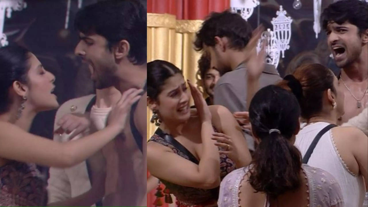 Bigg Boss 17: Isha Malviya Attacks Abhishek Kumar During Immunity Task; Latter Screams, 'Dhakka Kaise Mara...'